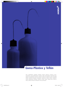 Goma-Plástico y Teflón