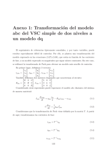 Anexo 1: Transformación del modelo abc del VSC simple de dos