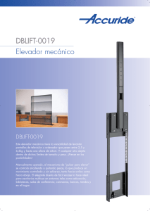 DBLIFT-0019 Elevador mecánico