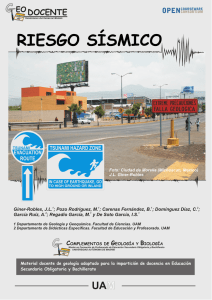 riesgo sísmico - Universidad Autónoma de Madrid