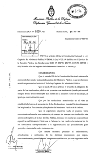 actualizaciOn y unificación de las distintas resoluciones que reglan