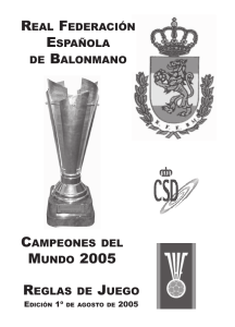 REAL FEDERACI&Oacute;N ESPA&Ntilde;OLA DE BALONMANO CAMPEONES