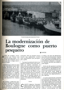 La modernización de Boulogne como puerto pesquero