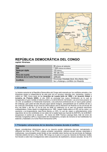 La historia reciente de la República Democrática del Congo no ha