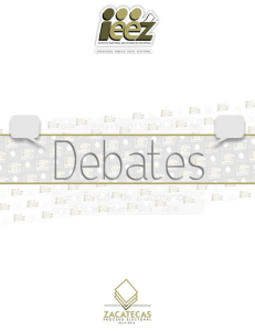 Reglas de Debates - Instituto Electoral del Estado de Zacatecas