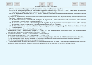 R\311GIMEN DE ASIGNACIONES FAMILIARES