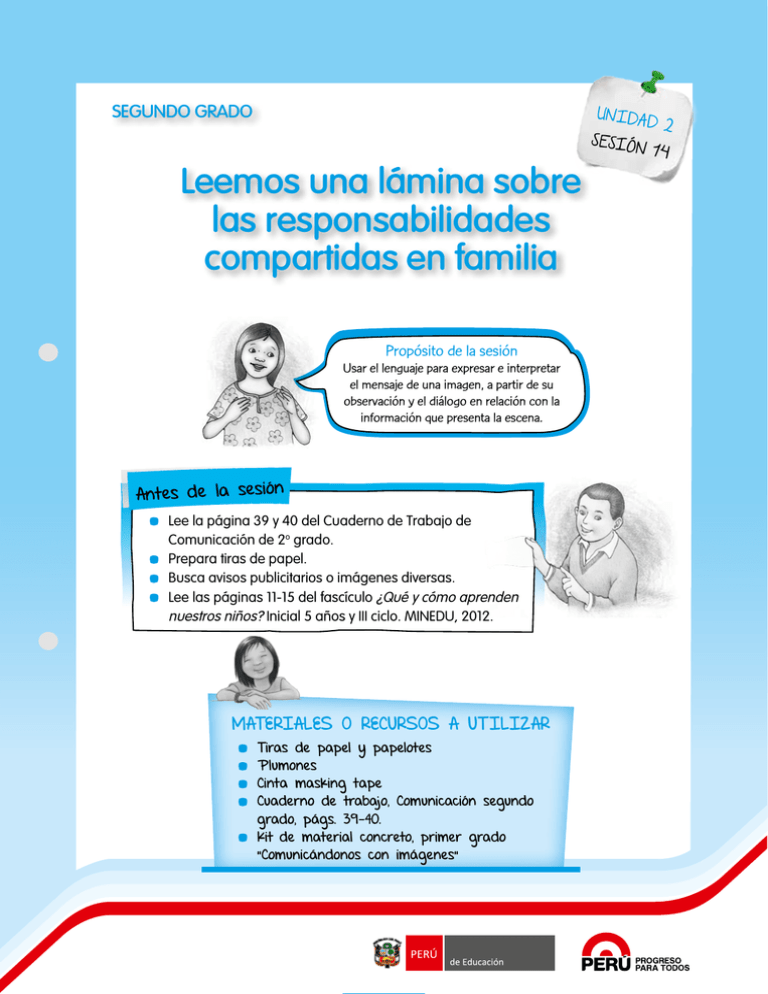 Leemos Una Lámina Sobre Las Responsabilidades Compartidas En