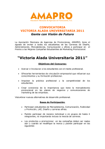 Victoria Alada Universitaria 2011