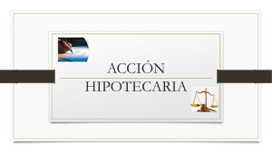 acción hipotecaria - Poder Judicial del Estado de Yucatán
