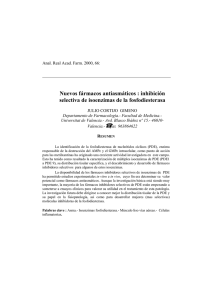 Nuevos fármacos antiasmáticos : inhibición selectiva de isoenzimas