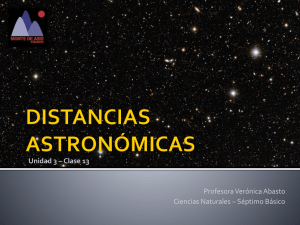 C13 – Distancias astronómicas