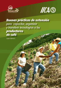 Buenas prácticas de extensión productores de café