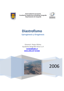 Diastrofismo - Universidad de Concepción