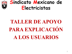 Desgarga PDF - Sindicato Mexicano de Electricistas