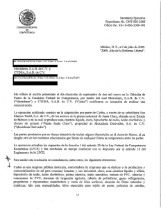 Page 1 Secretaría Ejecutiva Expediente No. CNT-092
