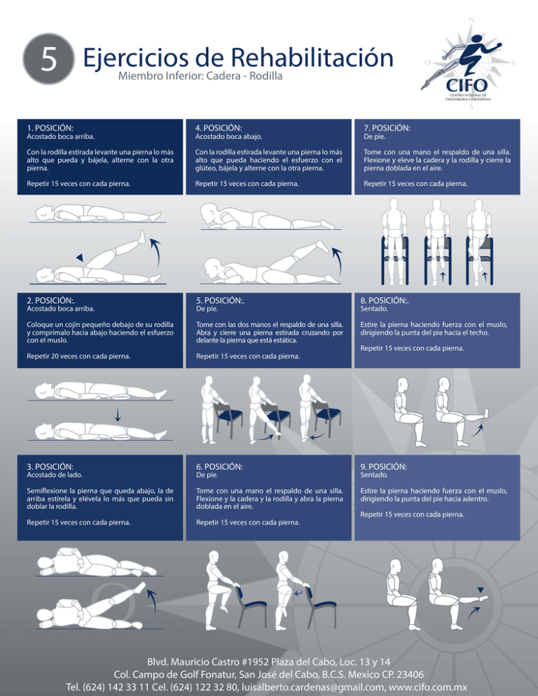 Ejercicios De Rehabilitación