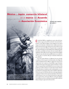 México y Japón: comercio bilateral en el marco del Acuerdo de