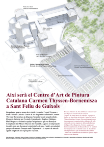 (Espai Carmen Thyssen de Pintura Catalana a Sant Feliu
