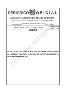 SUMARIO - Orden Jurídico Nacional