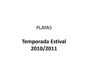 temporada de playas