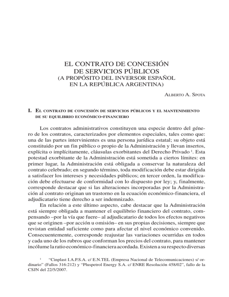 Ejemplo De Contrato De Concesion De Servicios Publico 4326