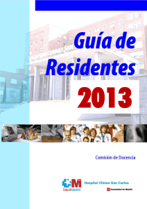 Guía de Residentes 2013 - Universidad Complutense de Madrid