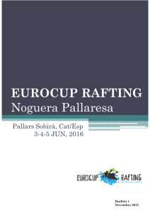 EUROCUP RAFTING Noguera Pallaresa