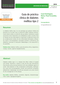 Guía de práctica clínica de diabetes mellitus tipo 2