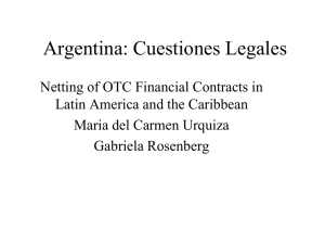 Argentina: Cuestiones Legales
