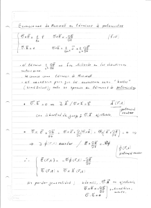 Potenciales Electromagnéticos