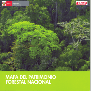 Título: Mapa del patrimonio forestal nacional