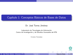 Capítulo 1: Conceptos Básicos de Bases de Datos