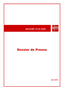 Dossier de Prensa