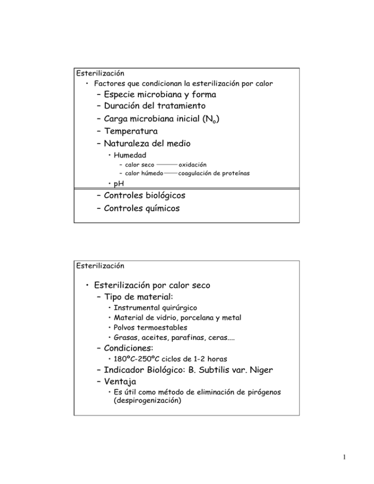 Esterilización