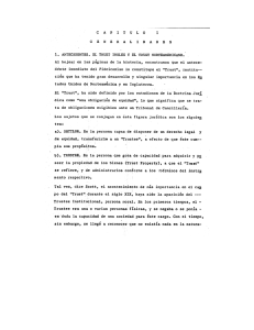 d&eacute;nt&eacute; inmediato del Fideicomiso lo constituye el "Trust", institu-
