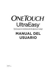 OneTouch® UltraEasy® User Guide Spain Spanish