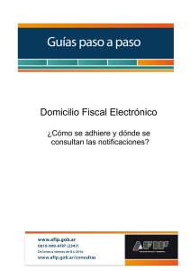 Domicilio Fiscal Electrónico