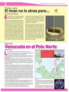 Venezuela en el Polo Norte - Corporación Parque Tecnológico de
