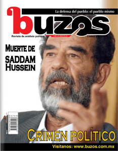 Muerte de SADDAM Hussein