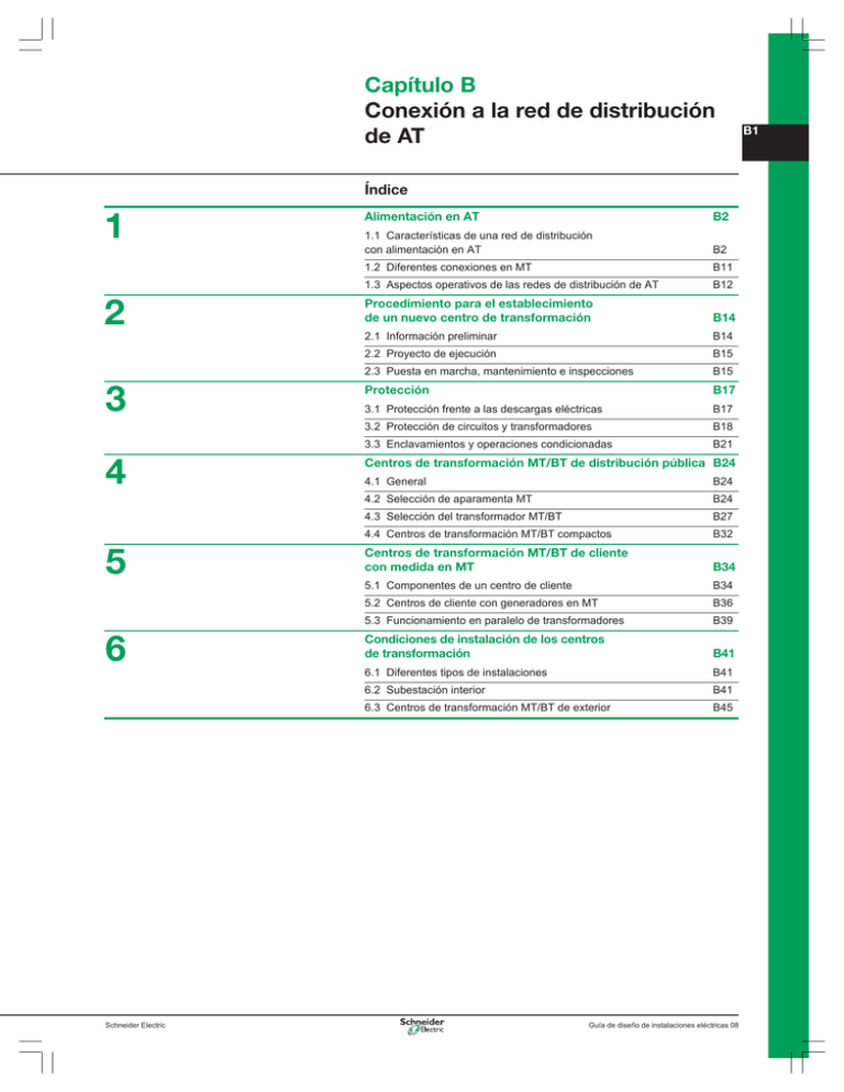 Capítulo B - Conexión Red Distribución AT
