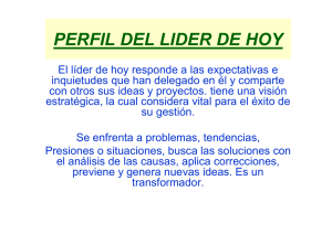PERFIL DEL LIDER DE HOY