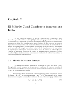 05-El Metodo CuasiContinuo a temperatura finita