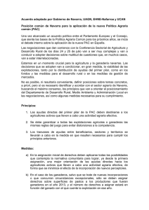 Acuerdo adoptado por Gobierno de Navarra, UAGN, EHNE