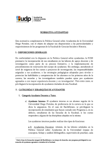 normativa ayudantias - Universidad Diego Portales