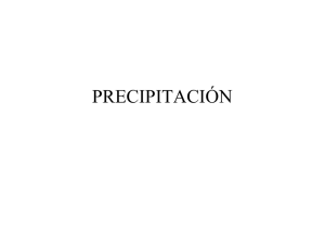 PRECIPITACIÓN