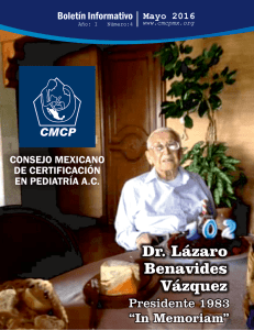 Boletín Informativo / Mayo 2016 - Consejo Mexicano de Certificación