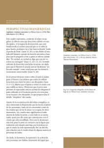 PERSPECTIVAS MANIERISTAS