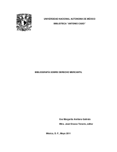 Derecho Mercantil - Facultad de Derecho