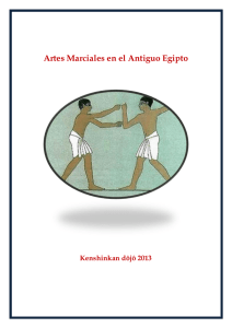 Artes Marciales en el Antiguo Egipto