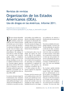 Organización de los Estados Americanos (OEA).
